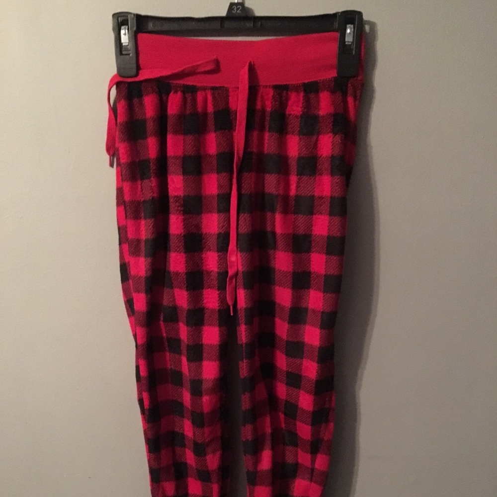 Red and black checkered Pjs